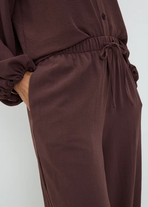 Brown Balloon Harem Co Ord Trousers - 14 Image 3