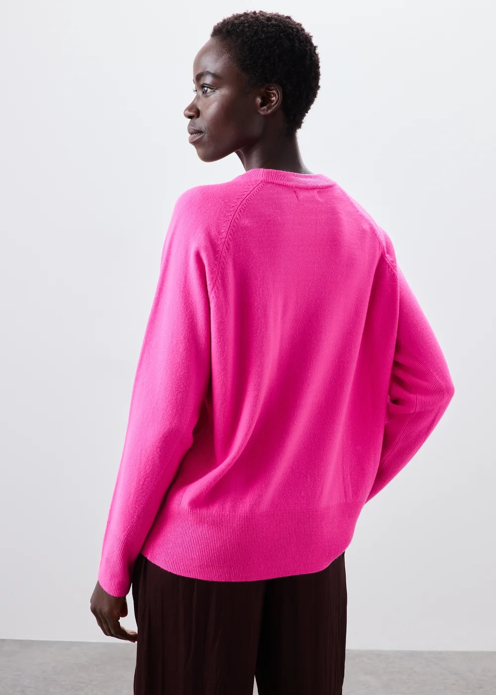 Pink Soft Touch Long Sleeve Jumper - 8 Image 2