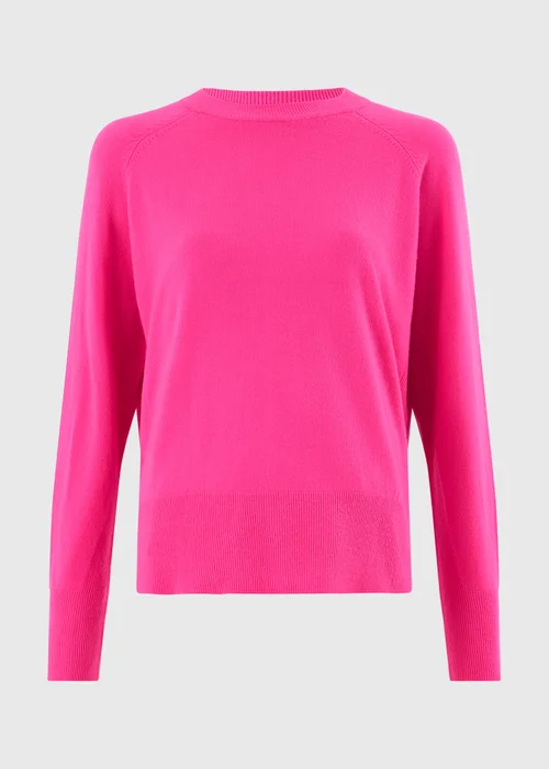 Pink Soft Touch Long Sleeve Jumper - 8 Image 5