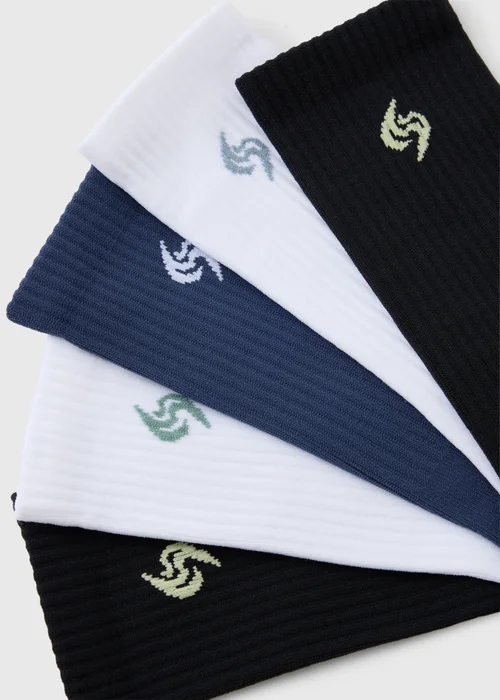 Souluxe 5 Pack Multi Sports Socks - 6-8.5 Image 2