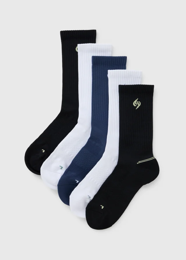 Souluxe 5 Pack Multi Sports Socks