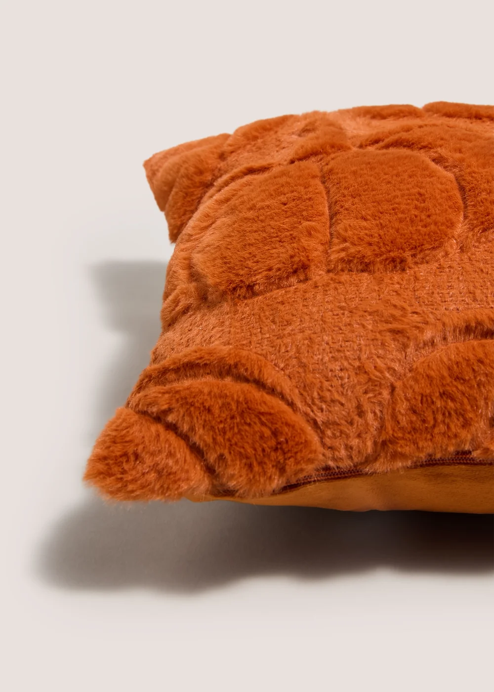 Orange Pumpkin Embossed Cushion Image 2