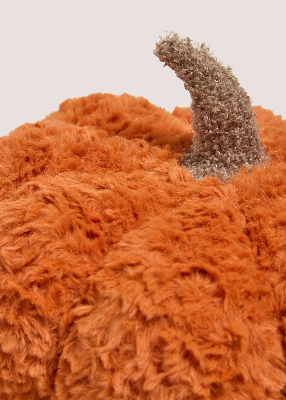 Orange Pumpkin Shaped Cushion Image 2