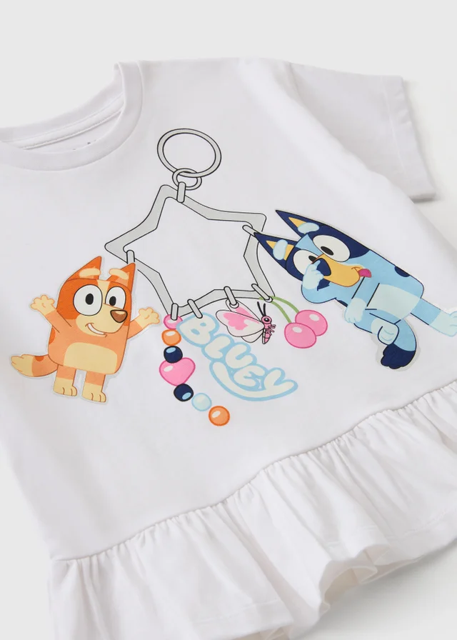 Bluey Girls Cream Charm T-Shirt (1-5yrs)