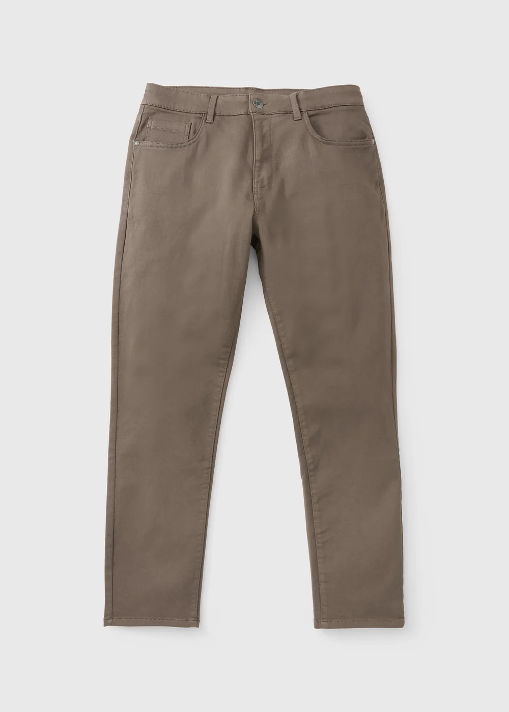 Brown 5 Pocket Trousers - 30 R Image 1