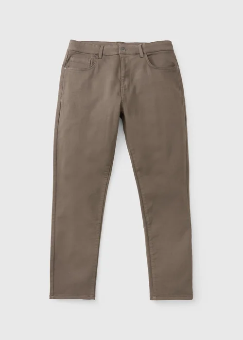 Brown 5 Pocket Trousers - 34 R Image 4
