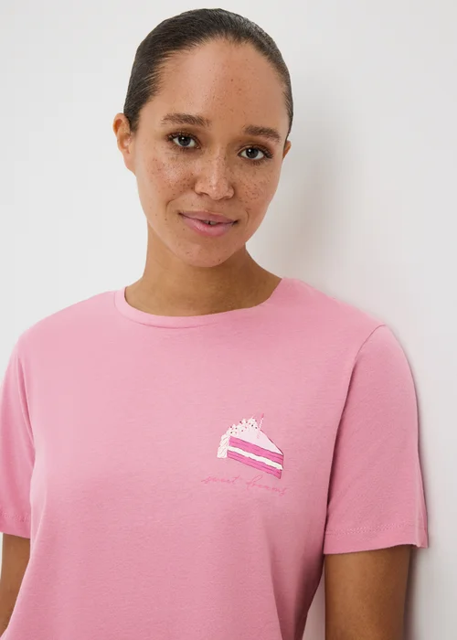 Pink Sweet Dreams Cake Pyjama Set - S Image 2
