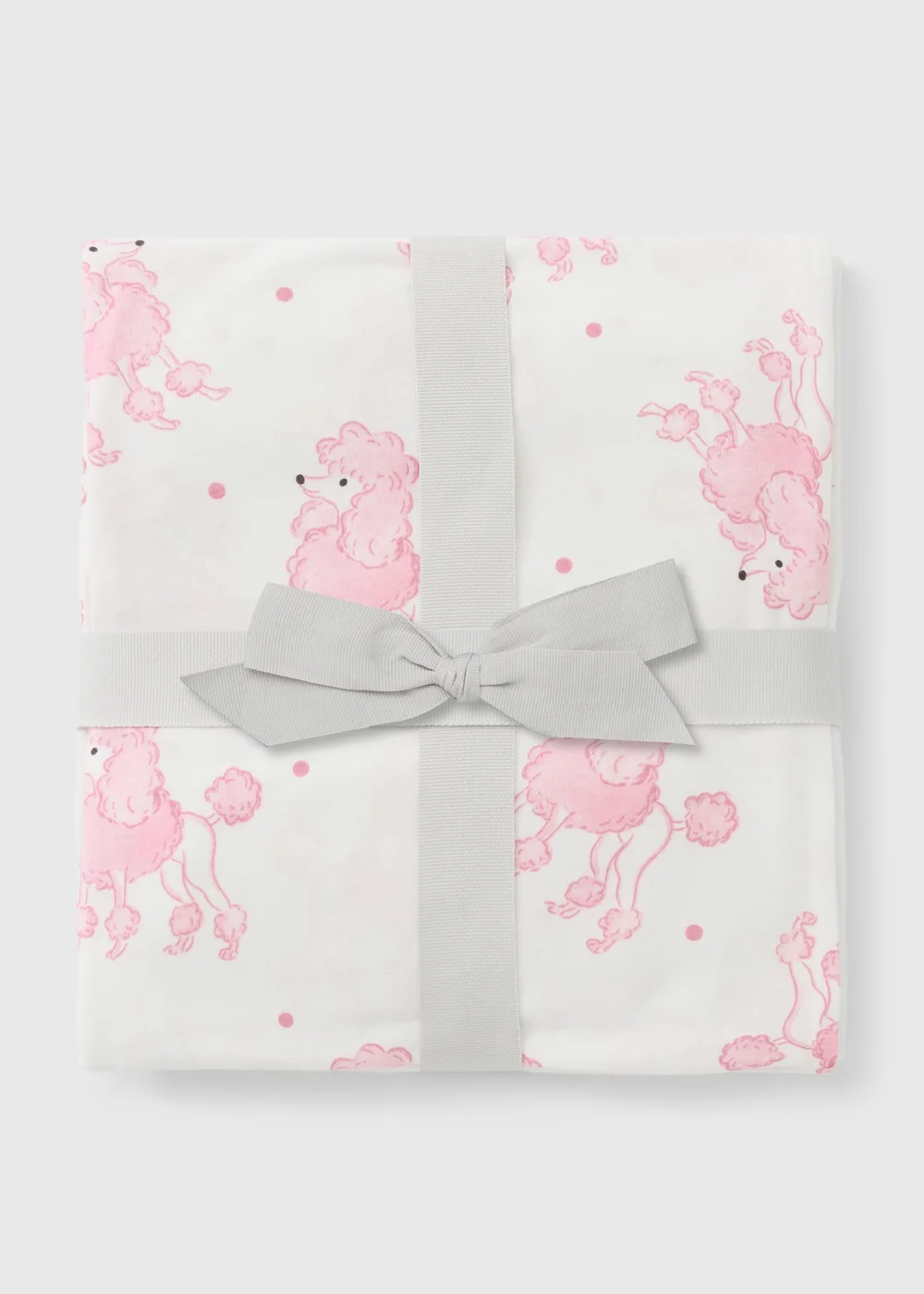 Cream Poodle Cuffed Pyjama Set - S Image 1