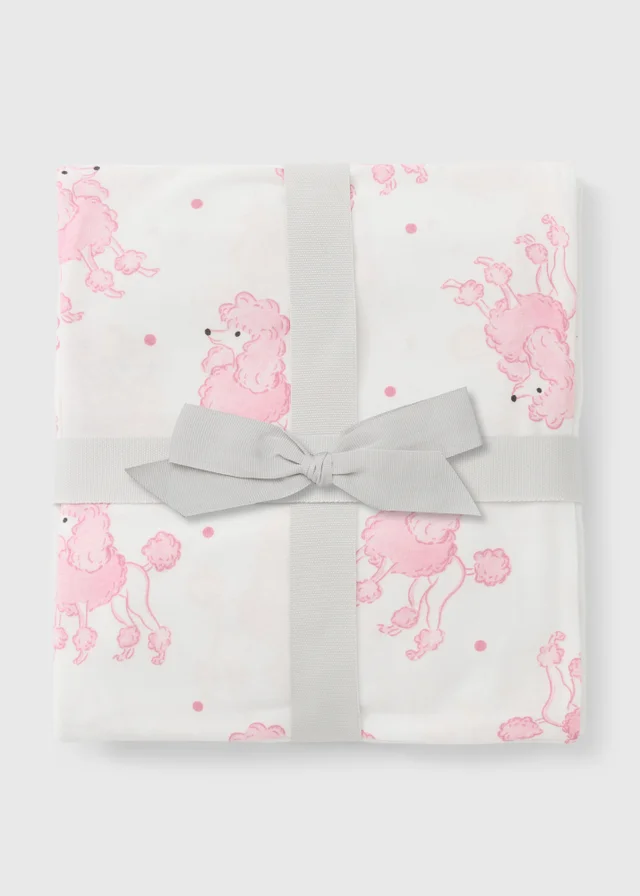 Cream Poodle Cuffed Pyjama Set