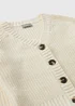 Girls Cream Chenille Cardigan (7-15yrs) - 7 Yrs Image 2