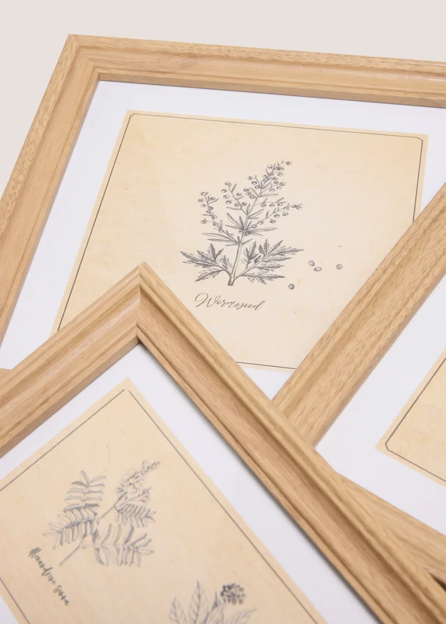 3 Pack Floral Vintage Wall Art
