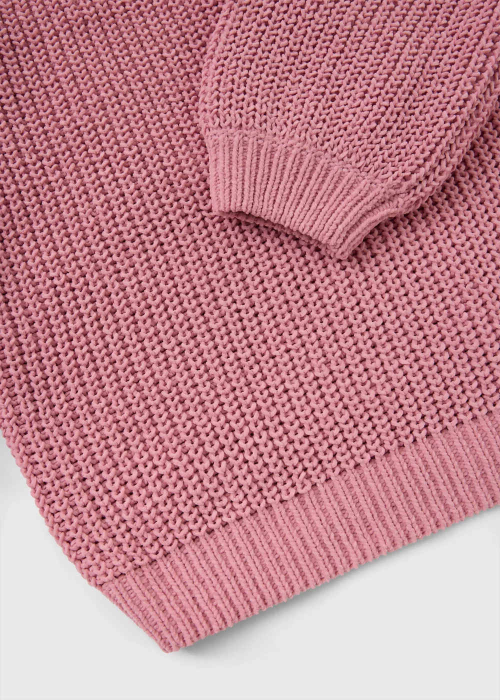 Girls Pink Knitted Jumper (7-15yrs) - 7 Yrs Image 2