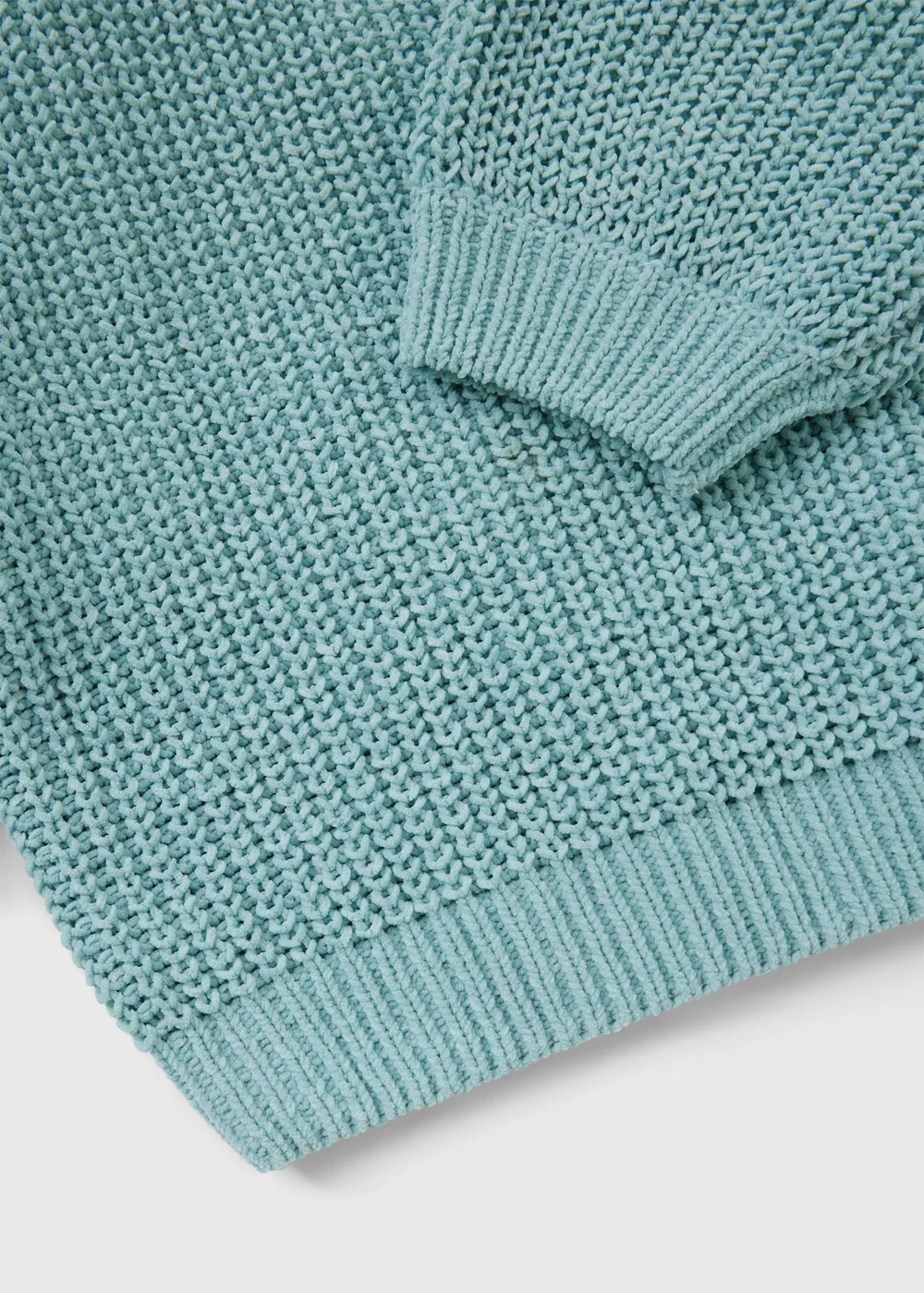 Girls Blue Knitted Jumper (7-15yrs) - 7 Yrs Image 2