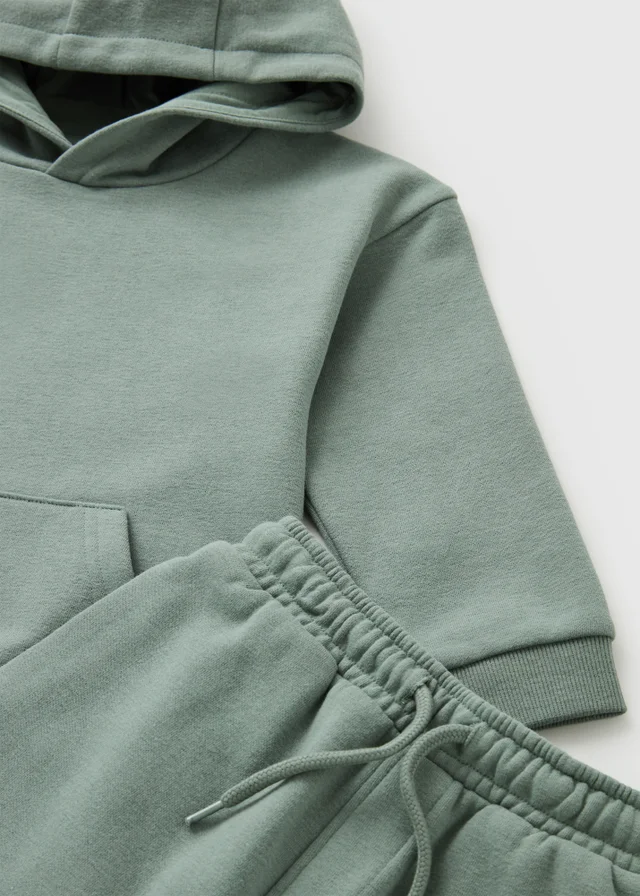 Boys Sage Balloon Fit Hoodie & Jogging Bottom Set (1-8yrs)