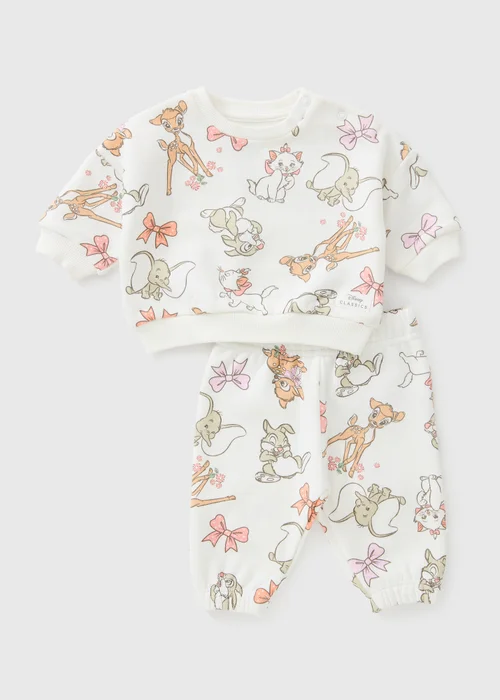 Disney Classics Baby Sweatshirt & Jogging Bottom Set (0-18mths) - Up to 1 Month Image 1