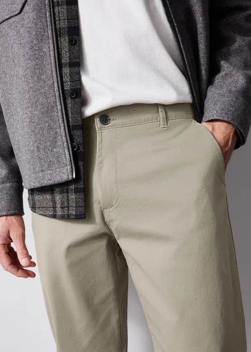 Mushroom Straight Chinos - 32 R Image 4