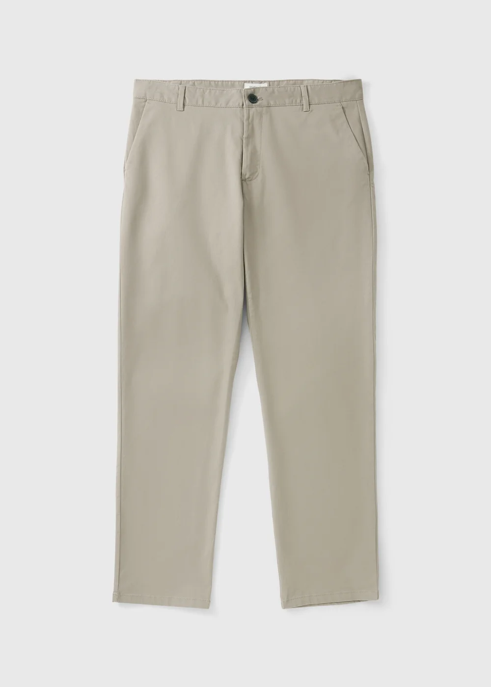 Mushroom Straight Chinos - 32 R Image 1