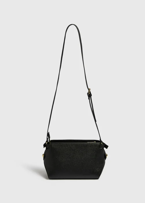 Black Side Detail Crossbody Bag - One Size Image 1
