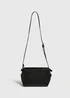 Black Side Detail Crossbody Bag - One Size Image 1