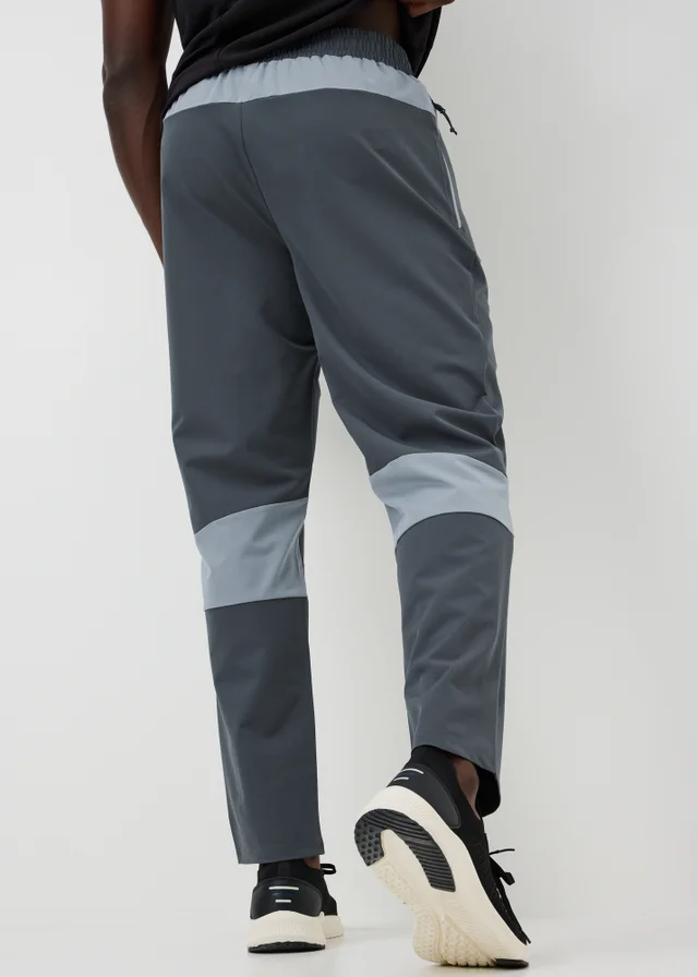 Souluxe Charcoal Woven Co Ord Jogging Bottoms