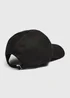 Black Cotton Cap - One Size Image 2