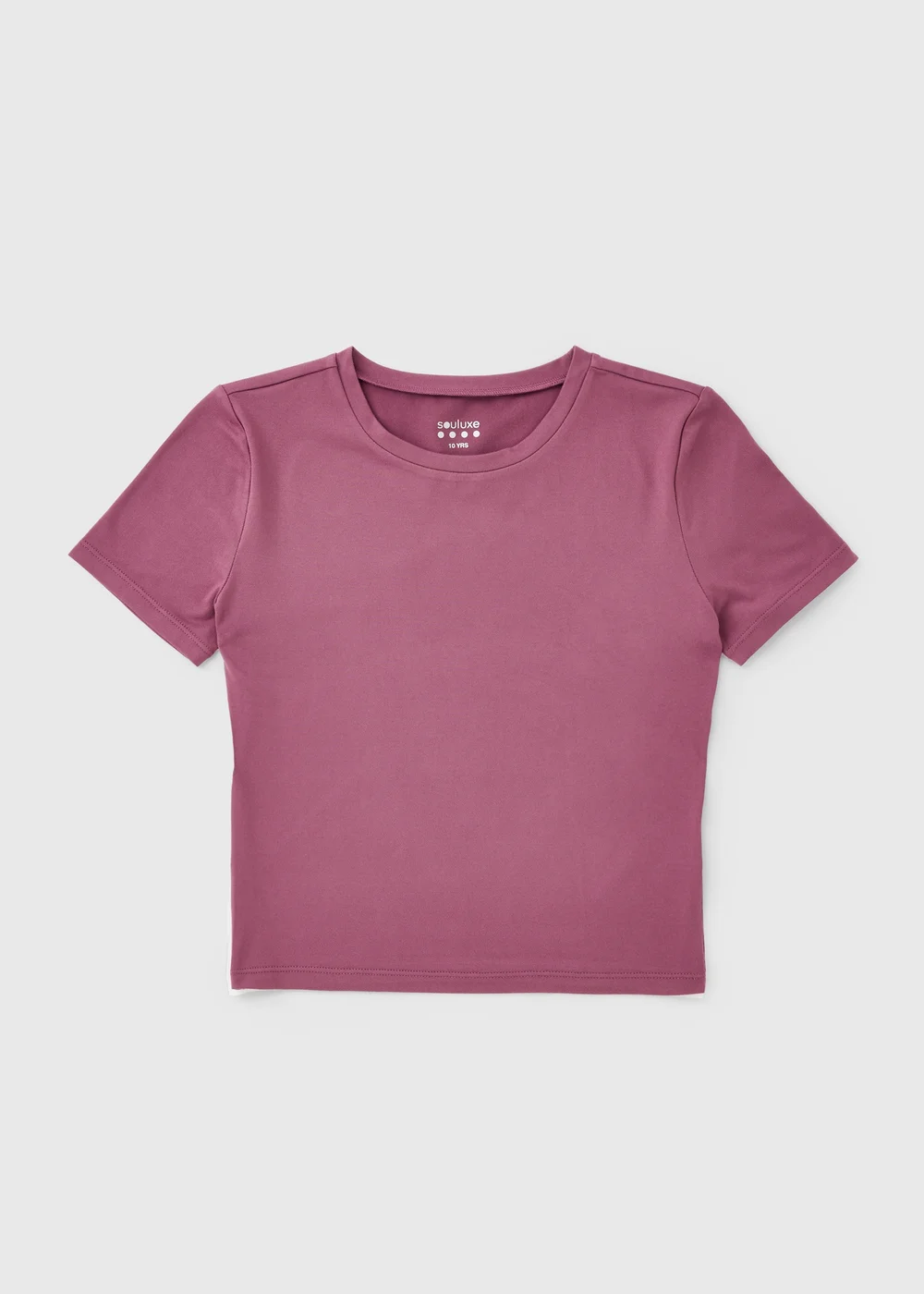 Souluxe Girls Berry Soft Touch Fitted Sports T-Shirt (7-15yrs) - 7 Yrs Image 1