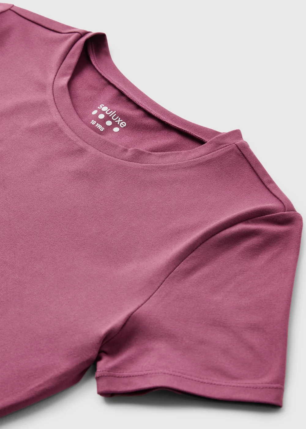 Souluxe Girls Berry Soft Touch Fitted Sports T-Shirt (7-15yrs) - 7 Yrs Image 2