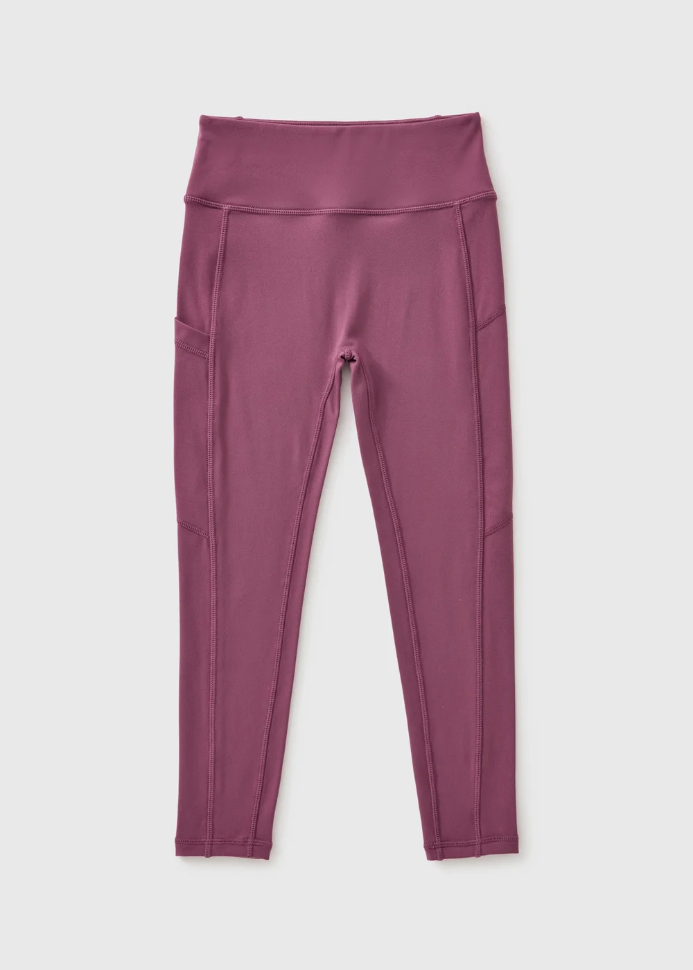 Souluxe Girls Berry Soft Touch Sports Leggings (7-15yrs) - 7 Yrs Image 1