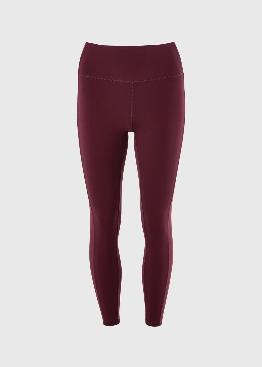 Souluxe Burgundy Long Length Gym Leggings - 6 Image 4