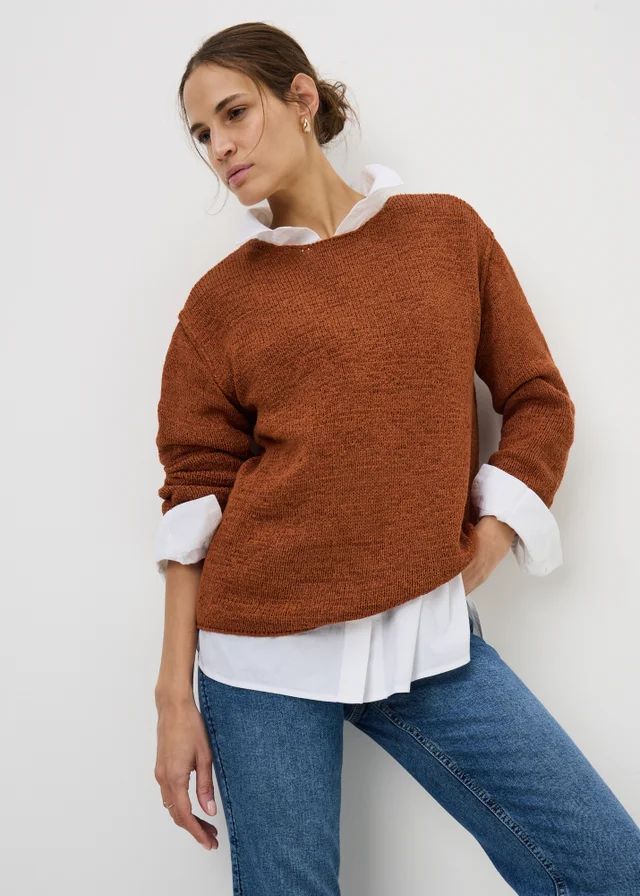Ginger Tape Yarn Jumper