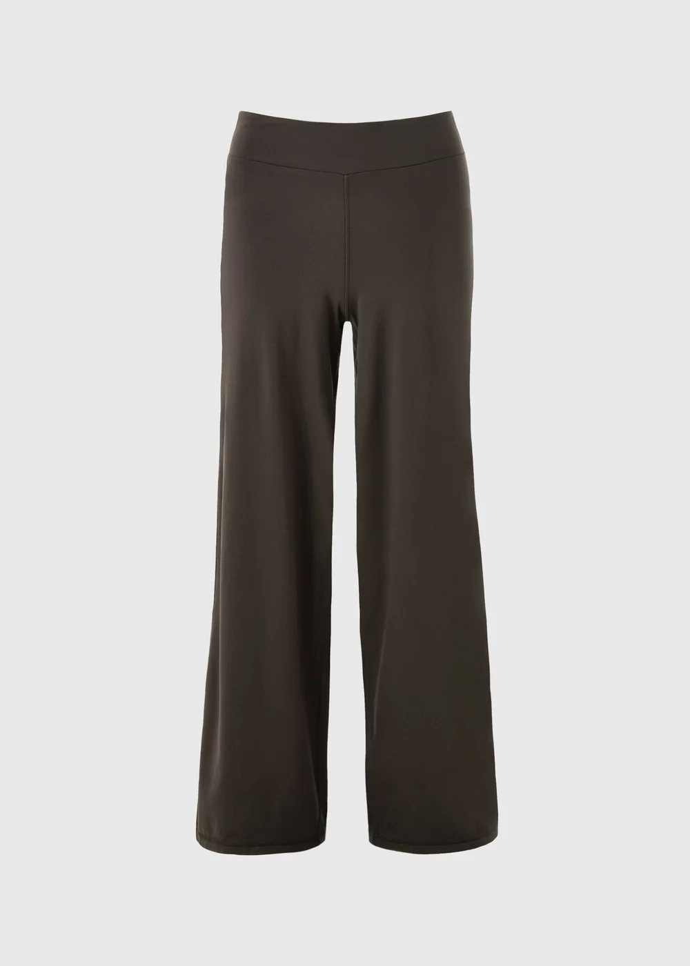 Souluxe Chocolate Brown Wide Leg Gym Leggings - 6 Image 4