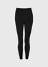 Souluxe Black 7/8 Gym Leggings - 6 Image 1