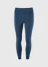 Souluxe Navy 7/8 Gym Leggings - 6 Image 3