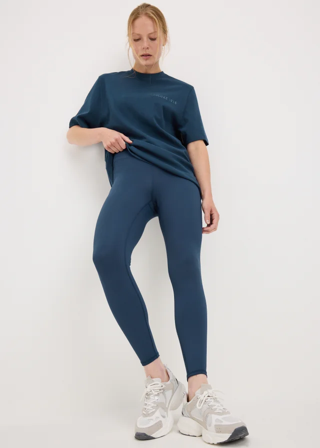 Souluxe Navy 7/8 Gym Leggings