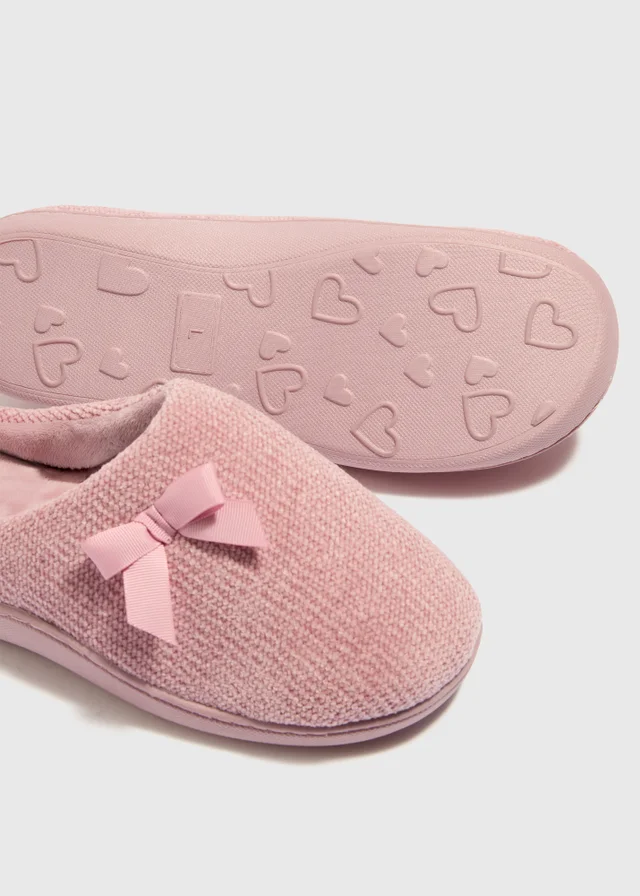 Pink Mule Slipper