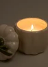 Cream Speckled Pumpkin Candle Image 2