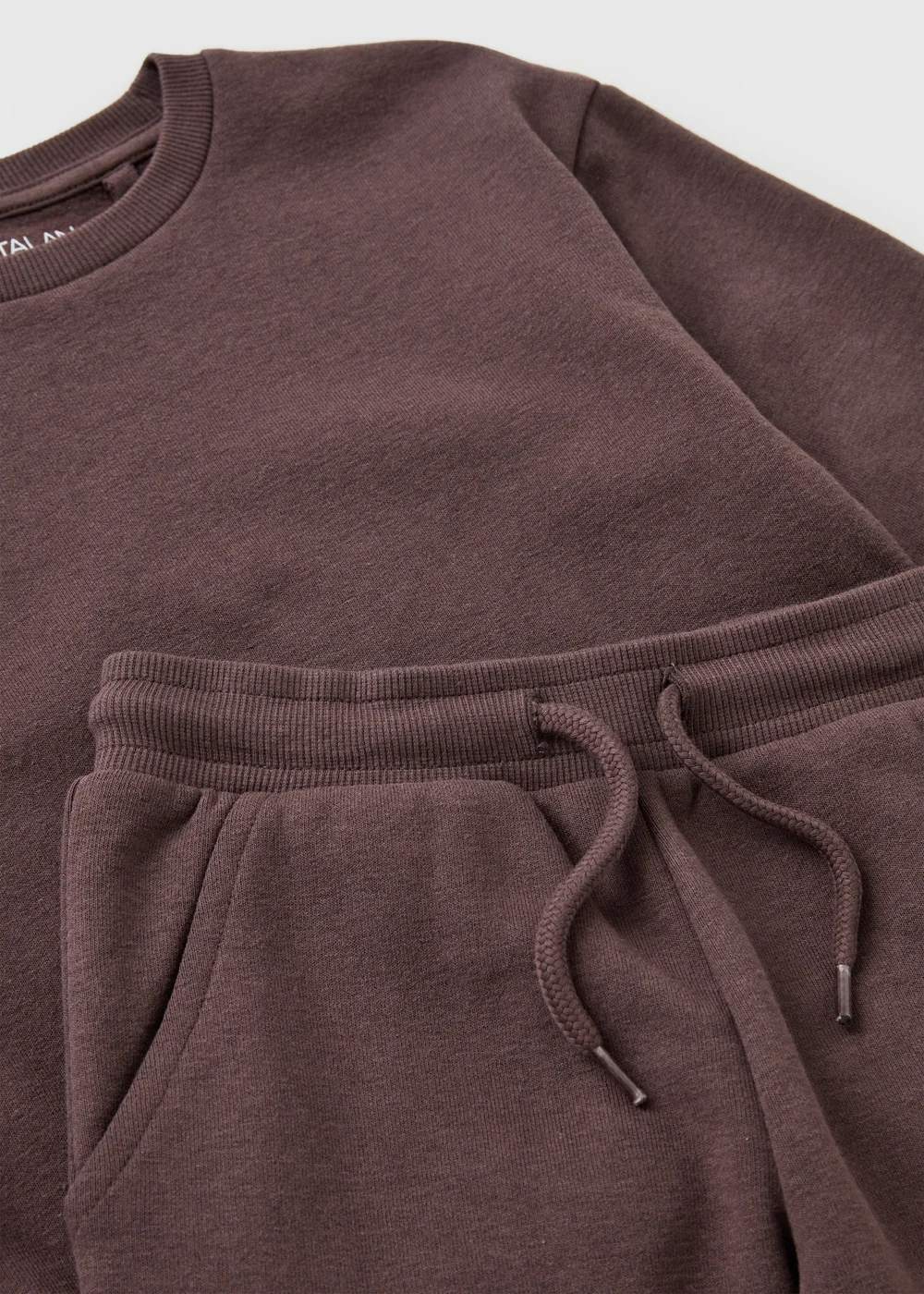 Boys Brown Sweatshirt & Jogging Bottom Set (1-8yrs) - 1-1.5 Yrs Image 2