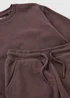 Boys Brown Sweatshirt & Jogging Bottom Set (1-8yrs) - 1-1.5 Yrs Image 2