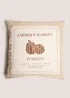 Cream Farmers Market Pumpkin Cushion Image 1