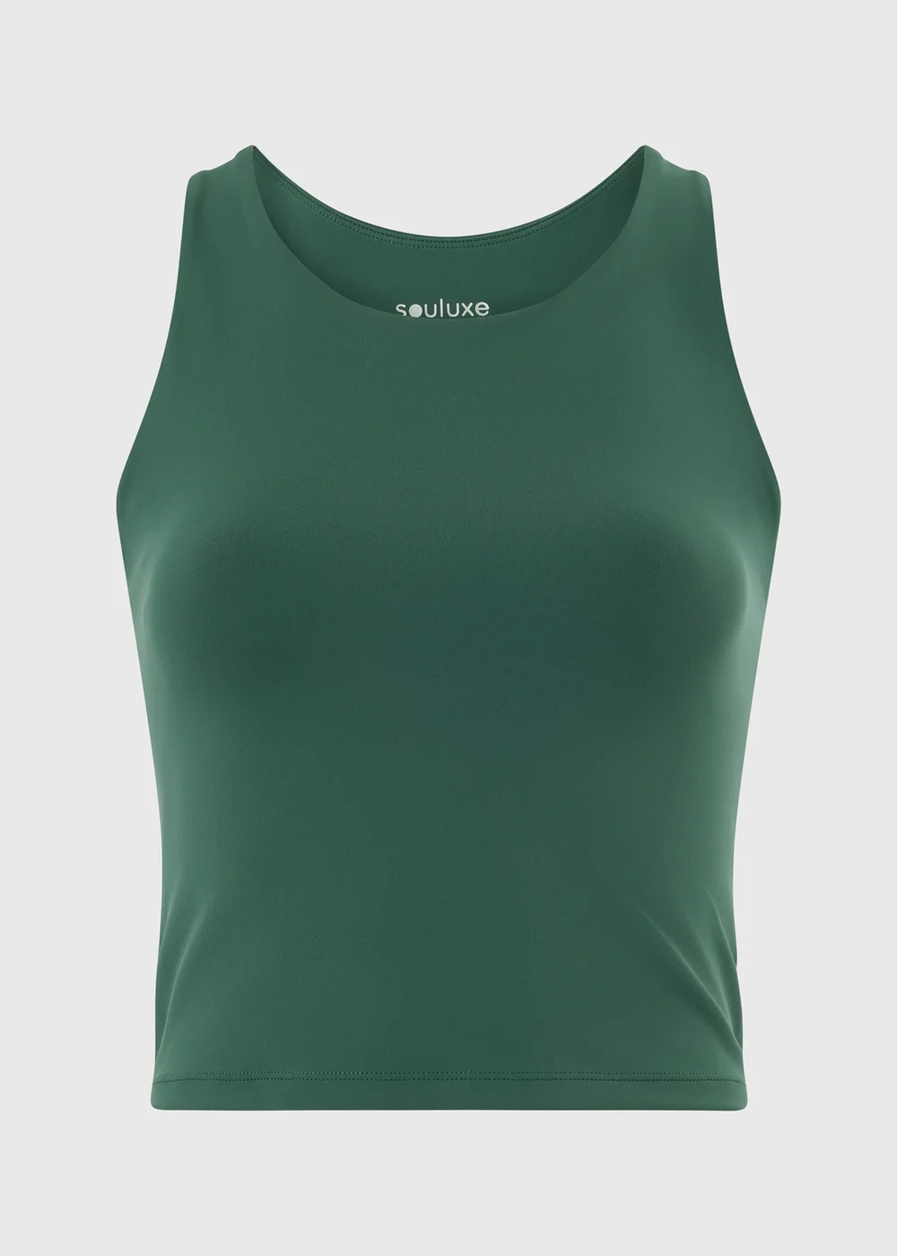 Souluxe Green Racer Back Sports Vest Top - 6 Image 5