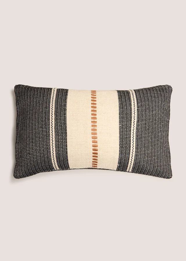 Monochrome Stripe Cushion
