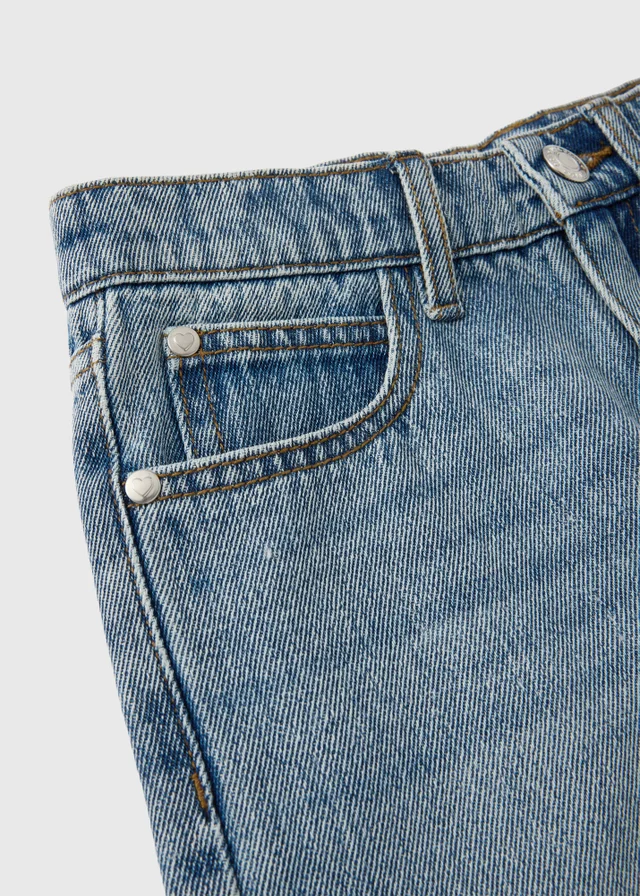 Light Blue Wide Leg Jeans