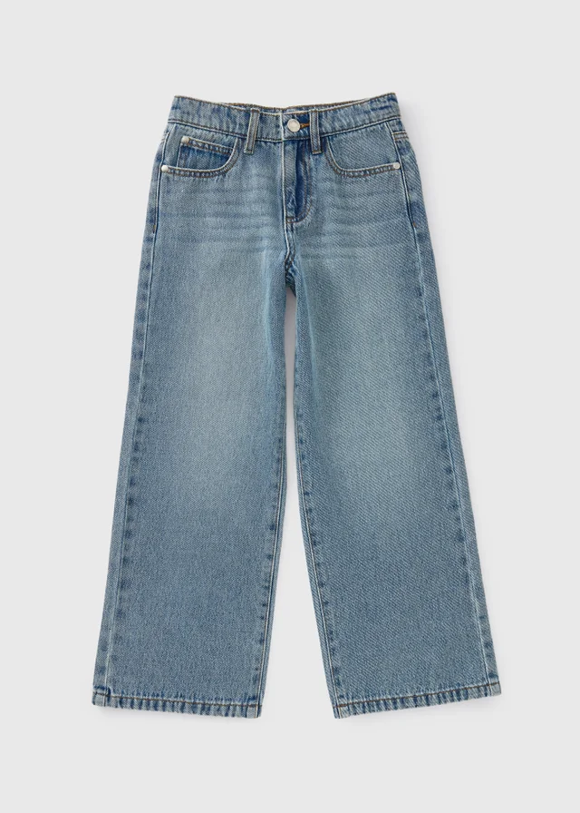 Light Blue Wide Leg Jeans