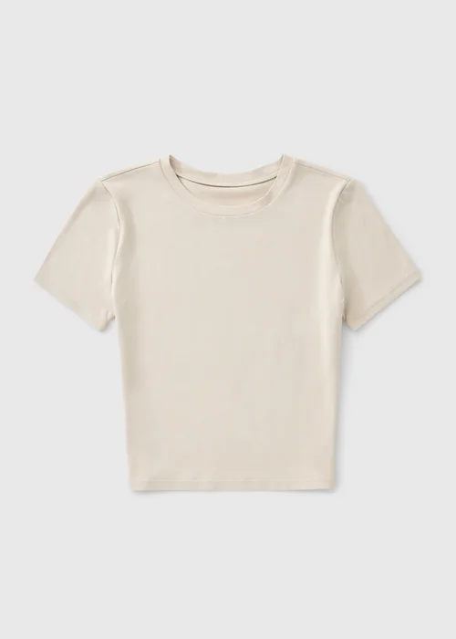 Souluxe Girls Cream Soft Touch T-Shirt (7-15yrs) - 13 Yrs Image 1