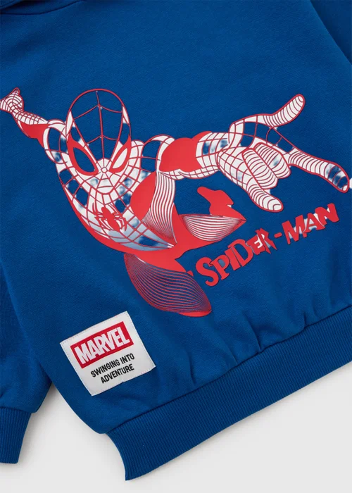Marvel Navy Spider-Man Hoodie (2-13yrs) - 2-3 Yrs Image 2