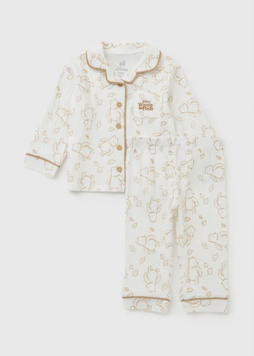 Disney Winnie The Pooh Baby Pyjama Set (0-23mths) - 6-9 months Image 1