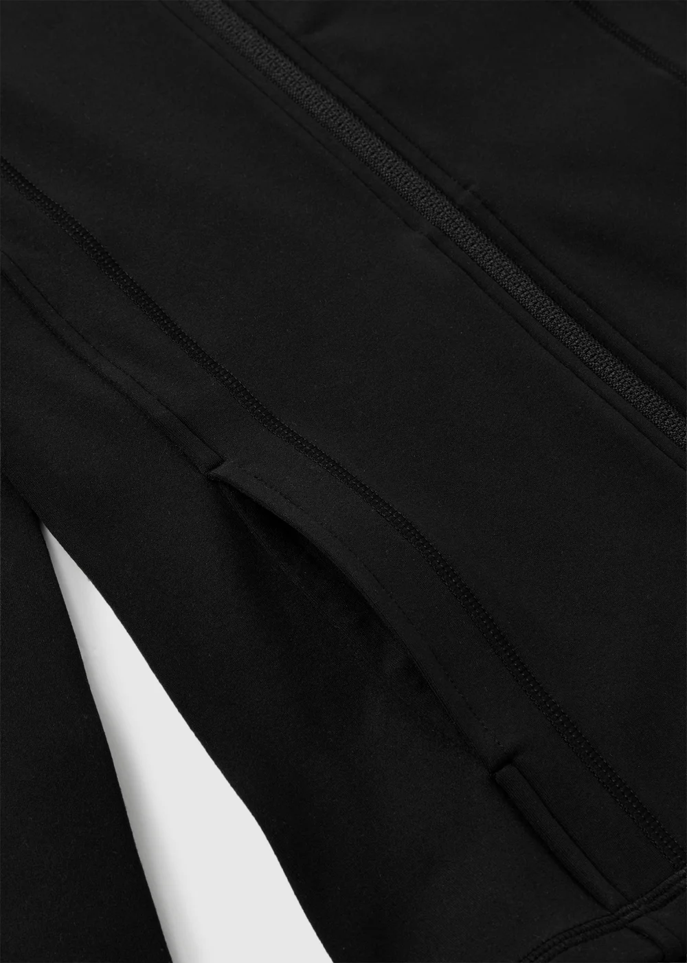 Souluxe Girls Black Zip Sports Jacket (7-15yrs) - 7 Yrs Image 2