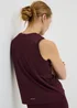 Souluxe Burgundy Boxy Vest Top - S Image 2