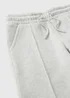 Girls Grey Wide Leg Jogging Bottoms (7-15yrs) - 7 Yrs Image 2