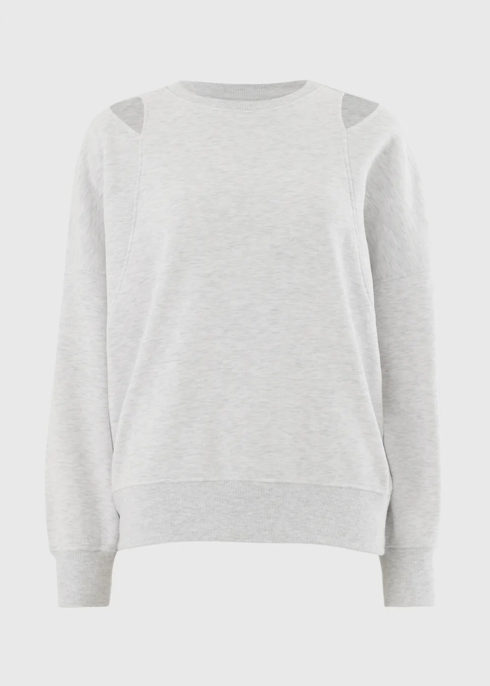 Souluxe Grey Cut Out Sweatshirt - XS Image 4